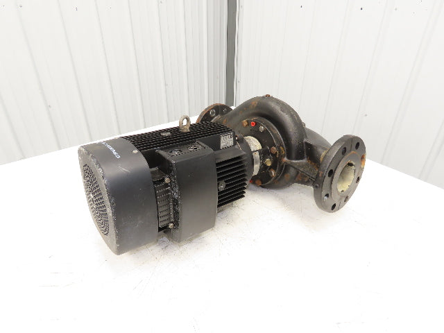 Grundfos LP 80-125/114 A-F-A-AUUE 3" In-Line Circulator Pump 250gpm 4kw 460V 3PH