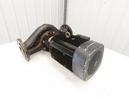 Grundfos LP 80-125/114 A-F-A-AUUE 3" In-Line Circulator Pump 250gpm 4kw 460V 3PH