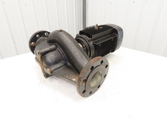 Grundfos LP 80-125/114 A-F-A-AUUE 3" In-Line Circulator Pump 250gpm 4kw 460V 3PH