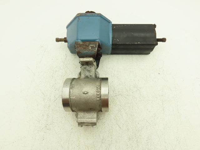 Neles R11LA02CJJL Wafer V-Port 2" Stainless Ball Valve B1634 300 Max 400PSI