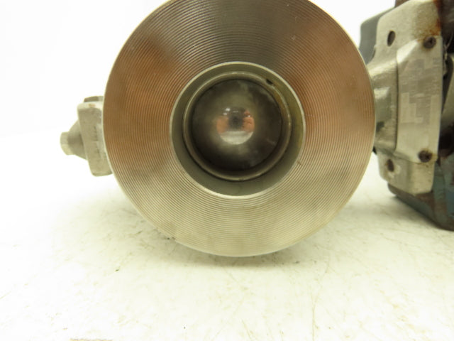 Neles R11LA02CJJL Wafer V-Port 2" Stainless Ball Valve B1634 300 Max 400PSI