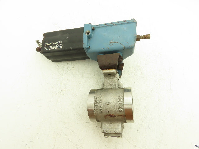 Neles R11LA02CJJL Wafer V-Port 2" Stainless Ball Valve B1634 300 Max 400PSI