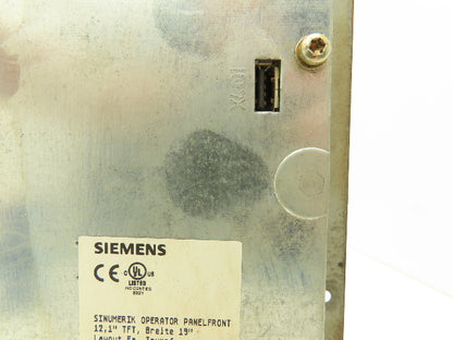 Siemens 6FC5203-0AF52-0AA0 Sinumerik HMI Operator Control Front Panel Screen