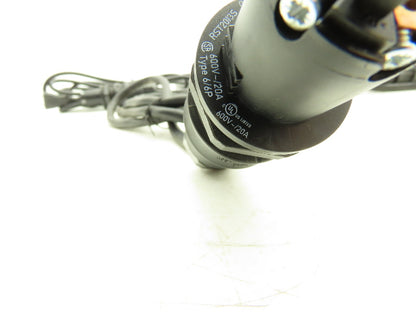 Wieland RST2013 Cable Mount Connector Female 250V 20A 3 Pin 7-8' Cord Lot Of 5