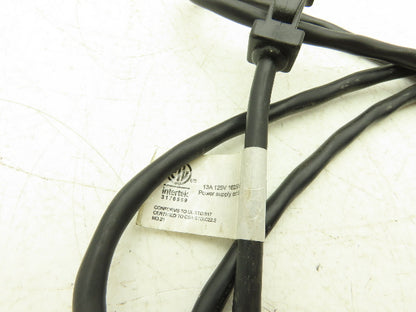 Wieland RST2013 Cable Mount Connector Female 250V 20A 3 Pin 7-8' Cord Lot Of 5