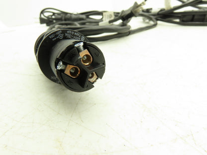 Wieland RST2013 Cable Mount Connector Female 250V 20A 3 Pin 7-8' Cord Lot Of 5