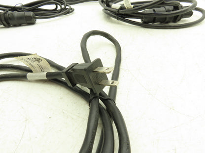 Wieland RST2013 Cable Mount Connector Female 250V 20A 3 Pin 7-8' Cord Lot Of 5