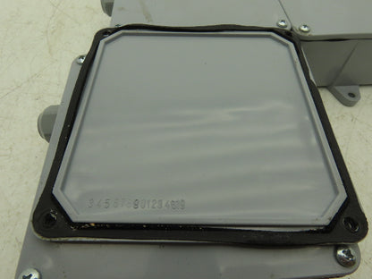 Cantex 5133706 PVC Junction Box 5x5x2 NEMA 4X W/Terminal Block Lot Of 6