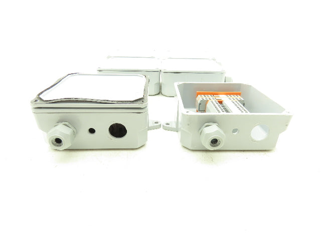 Cantex 5133706 PVC Junction Box 5x5x2 NEMA 4X W/Terminal Block Lot Of 6