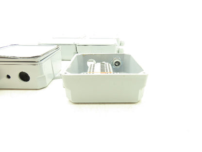 Cantex 5133706 PVC Junction Box 5x5x2 NEMA 4X W/Terminal Block Lot Of 6