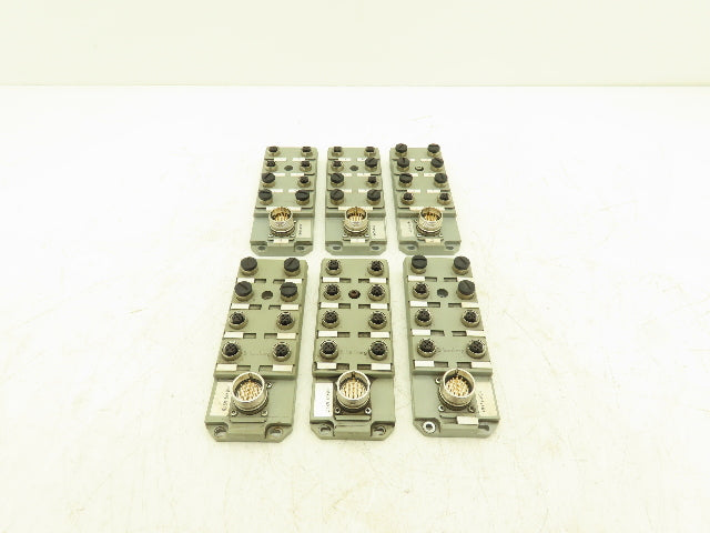 Lumberg ASBSV8-5 Ethernet Switch I/O 8-Port Actuator Distribution Box Lot of 6