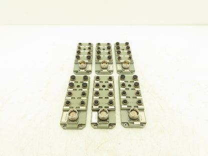 Lumberg ASBSV8-5 Ethernet Switch I/O 8-Port Actuator Distribution Box Lot of 6