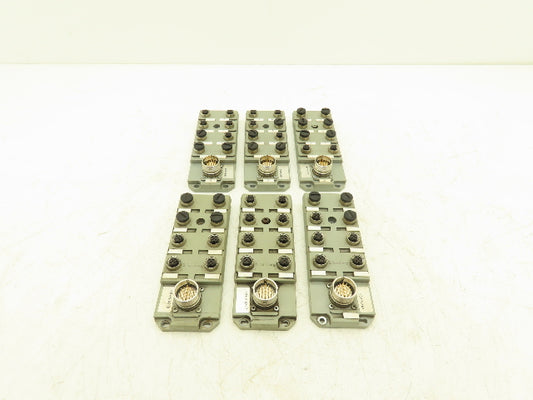 Lumberg ASBSV8-5 Ethernet Switch I/O 8-Port Actuator Distribution Box Lot of 6