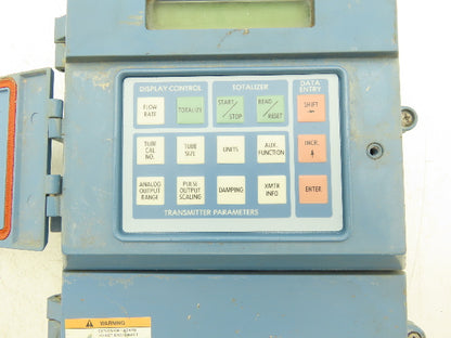 Rosemount 8712C R12B6N6 Magnetic Flow Transmitter 115V Smart Family NEMA 4X