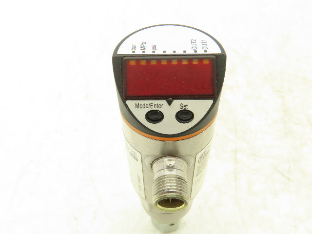 IFM PN2024 Digital Pressure Sensor 4-Digit LED PN-010-RBR14-MFRKG/US