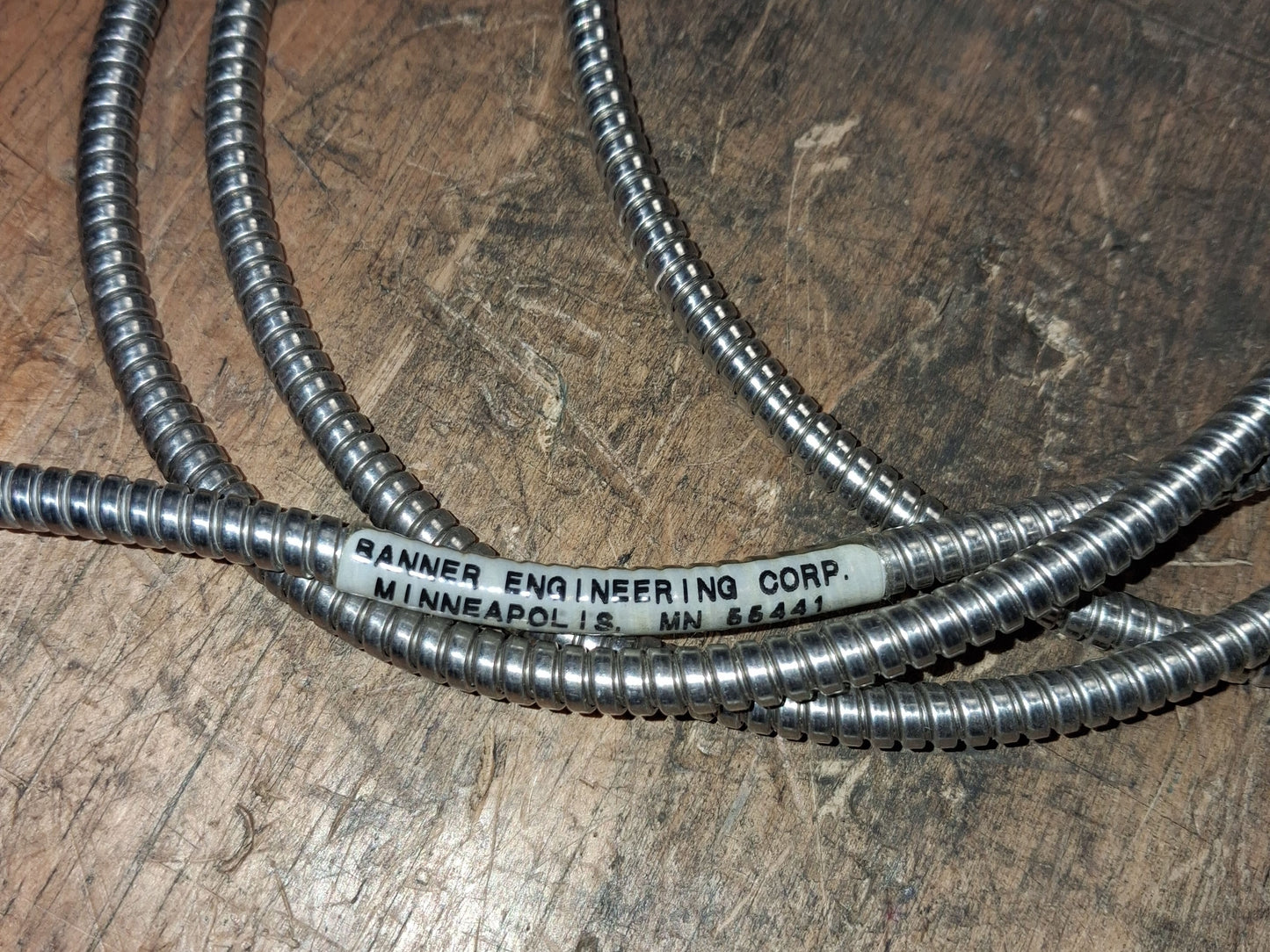 Banner IR26S 17982 Fiber Optic Cable For Photoelectric Proximity Sensor