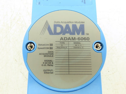 ADAM ADAM-6060 Advantech IO 6DI/6 Relay Data Acquisition Module Relay Ethernet