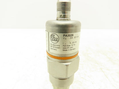 IFM PA3029 Pressure Transmitter Sensor G1/4" PA-0-1-RBR14-A-ZVG/US/ /V