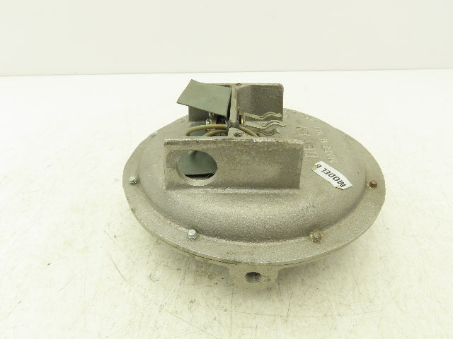 Dewey Model B Vacuum Air Pressure Safety Switch Cast Aluminum