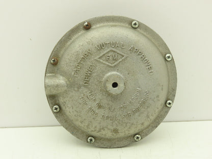 Dewey Model B Vacuum Air Pressure Safety Switch Cast Aluminum