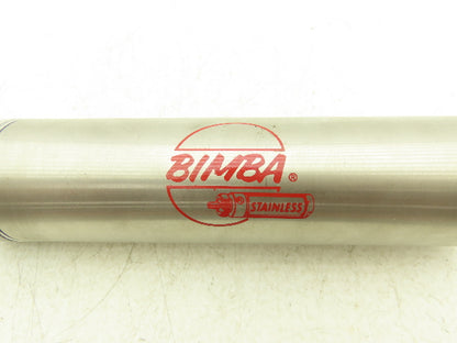 Bimba N/A Pneumatic Air Cylinder 2" Bore 3-3/4" Stroke 5/8" Rod Lot of 2