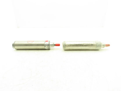 Bimba N/A Pneumatic Air Cylinder 2" Bore 3-3/4" Stroke 5/8" Rod Lot of 2