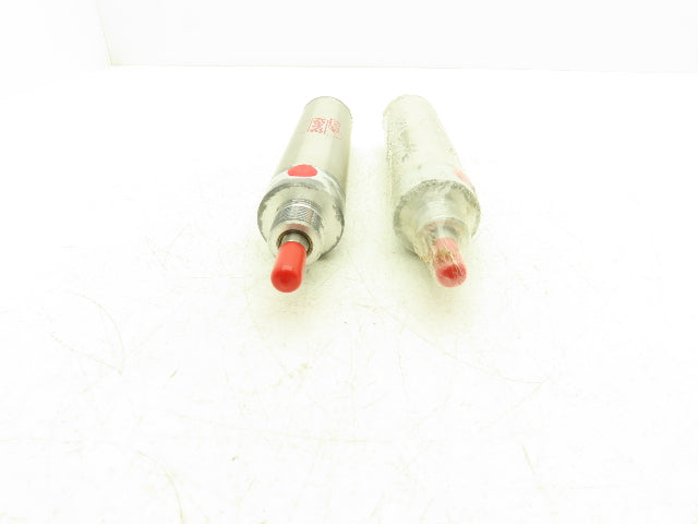 Bimba N/A Pneumatic Air Cylinder 2" Bore 3-3/4" Stroke 5/8" Rod Lot of 2