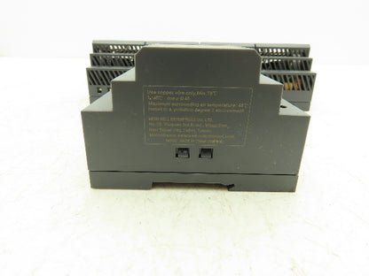 MW HDR-60-24 Power Supply DIN Rail 100-240VAC Input 24VDC 2.5A Output Lot Of 5