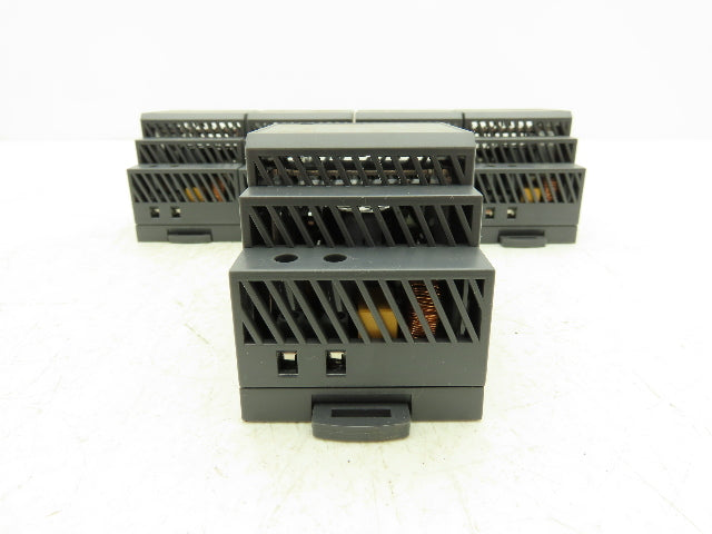MW HDR-60-24 Power Supply DIN Rail 100-240VAC Input 24VDC 2.5A Output Lot Of 5
