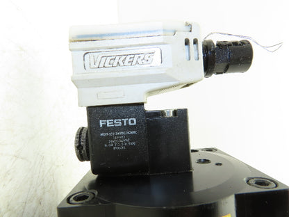 Festo MS9-SV-G-C-V24-S-VS Soft Start Quick Exhaust Valve 1.5"NPT 24VDC