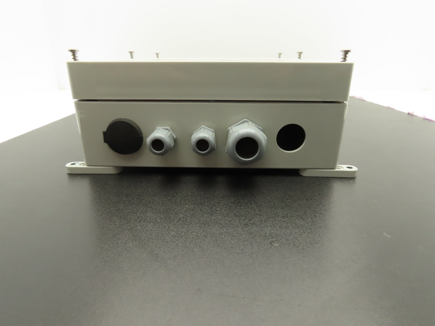 11x9x3 Enclosure 11.5"x9"x3" O Ring Gasket DIN Rail Made Of ABS Lot Of 4