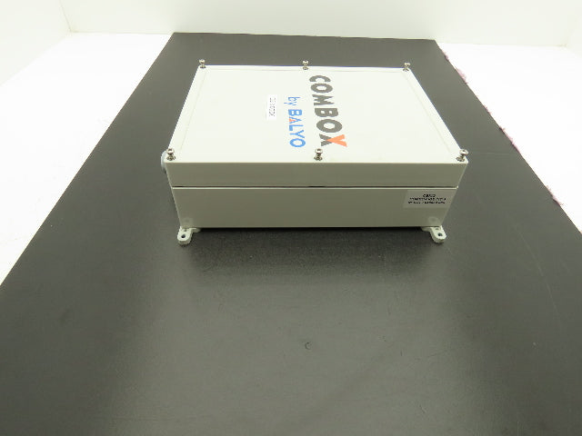 11x9x3 Enclosure 11.5"x9"x3" O Ring Gasket DIN Rail Made Of ABS Lot Of 4