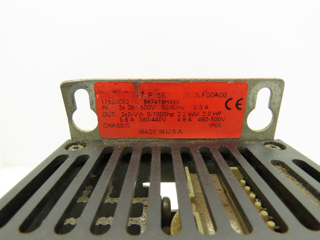 Danfoss PT5B20STR0DLF00A00 Variable Speed Drive VLT 5004 AC Drive 3Hp 480V 3PH