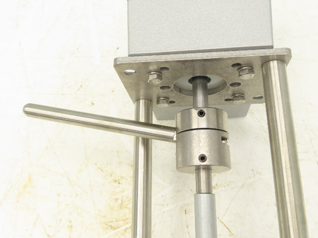 ARIS DN200 PN16 Wafer Butterfly Valve Cast Iron 8" ARIS Actuator W/ Mount