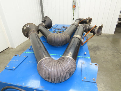 Donaldson Trunk 2000 Torit Fume Collector Ex-Arms 2 Station Trunkline 5Hp 890CFM