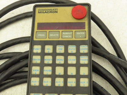 Cincinnati Milacron 3-424-1993A CNC HMI Teach Pendant Operator Control 25' Cord