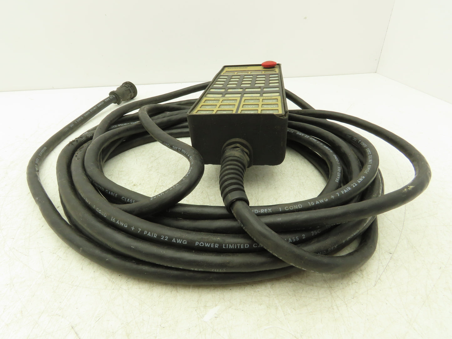 Cincinnati Milacron 3-424-1993A CNC HMI Teach Pendant Operator Control 25' Cord