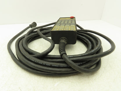 Cincinnati Milacron 3-424-1993A CNC HMI Teach Pendant Operator Control 25' Cord
