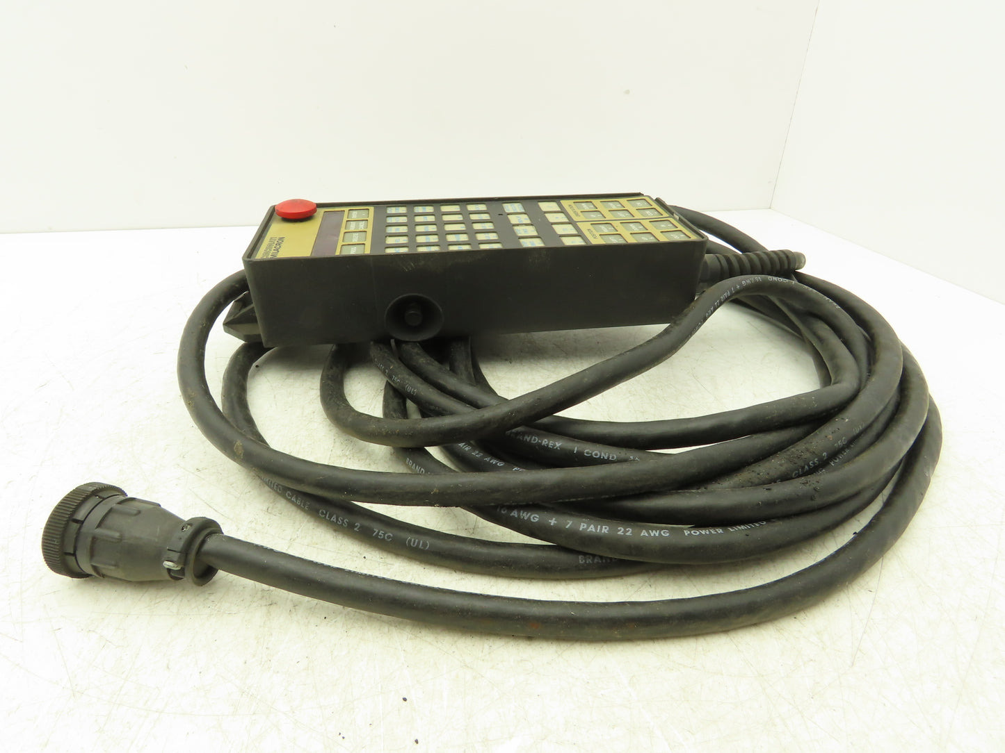 Cincinnati Milacron 3-424-1993A CNC HMI Teach Pendant Operator Control 25' Cord