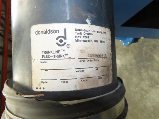 Donaldson Flex Trunk Torit Fume Collector Ex-Arms 2 Station Trunkline Set of 2