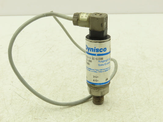 Dynisco IDA353-3 5C-S109B Hydraulic Pressure Transducer Sensor 5000 PSI 24VDC