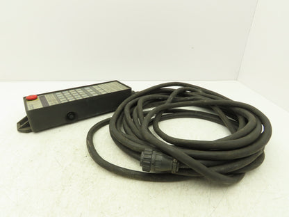 Cincinnati Milacron 3-424-1993A CNC HMI Teach Pendant Operator Control 25' Cord