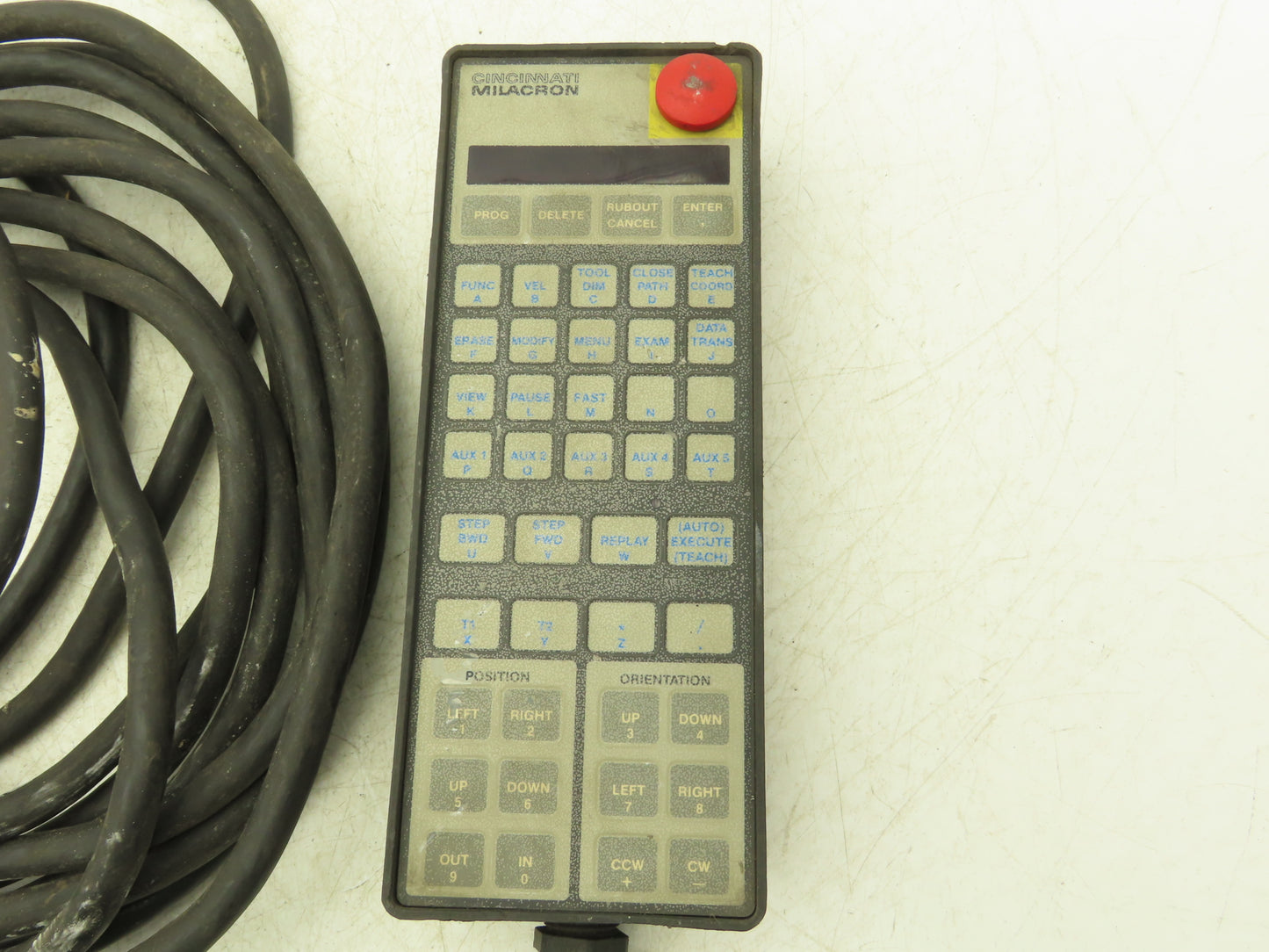 Cincinnati Milacron 3-424-1993A CNC HMI Teach Pendant Operator Control 25' Cord