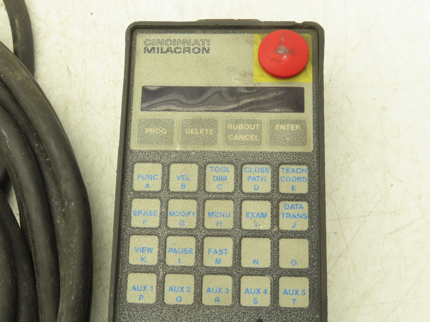 Cincinnati Milacron 3-424-1993A CNC HMI Teach Pendant Operator Control 25' Cord