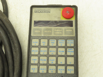 Cincinnati Milacron 3-424-1993A CNC HMI Teach Pendant Operator Control 25' Cord