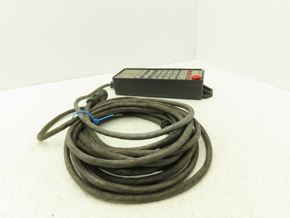 Cincinnati Milacron 3-424-1993A CNC HMI Teach Pendant Operator Control 20' Cord