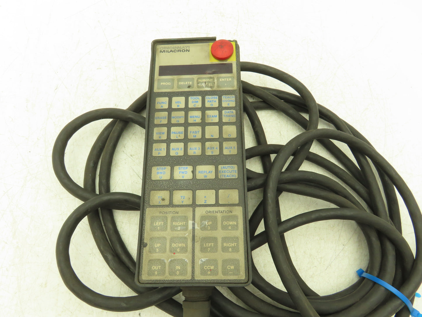 Cincinnati Milacron 3-424-1993A CNC HMI Teach Pendant Operator Control 20' Cord
