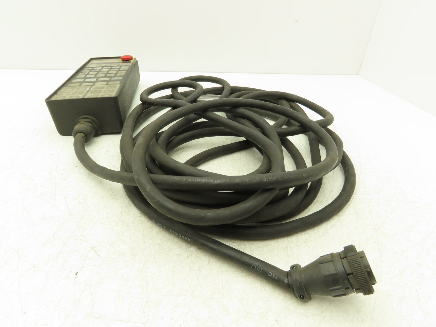 Cincinnati Milacron 3-424-1993A CNC HMI Teach Pendant Operator Control 20' Cord