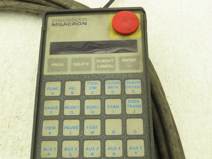 Cincinnati Milacron 3-424-1993A CNC HMI Teach Pendant Operator Control 20' Cord