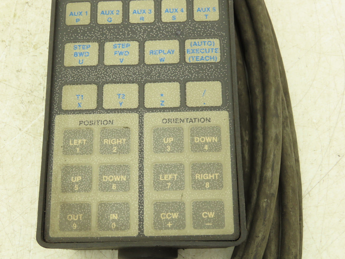 Cincinnati Milacron 3-424-1993A CNC HMI Teach Pendant Operator Control 20' Cord